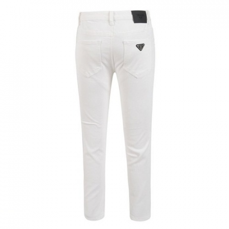 PRA*A 안기모 슬림 일자 베이직 팬츠