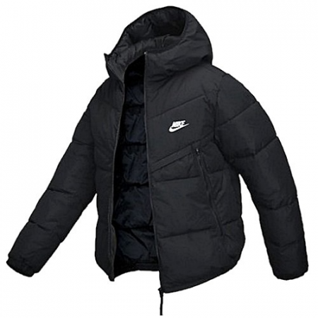 NIKE 스톰핏 미들 후드 패딩