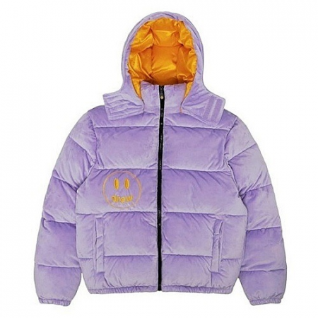 DREW HOUSE 플러시 후디드 푸퍼 패딩자켓