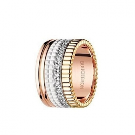 부쉐론 Boucheron 콰트로 화이트 에디션 라지 링