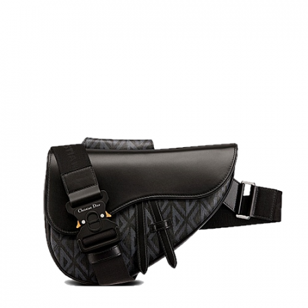 디* DIOR 다이아몬드 SADDLE 백 - 블랙