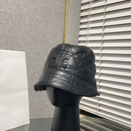 CELI*E 2023 버킷햇 시그니처 로고 패턴 모자(벙거지)