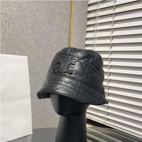 CELI*E 2023 버킷햇 시그니처 로고 패턴 모자(벙거지)