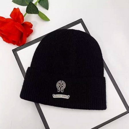 크롬*츠 시그니처 메탈로고 비니 모자