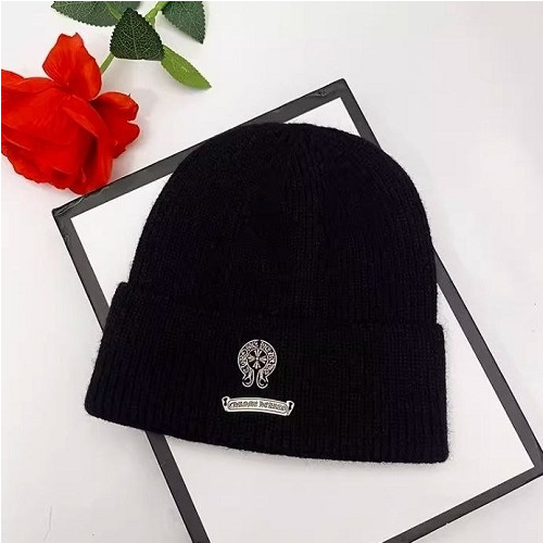 크롬*츠 시그니처 메탈로고 비니 모자