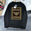 EMPORIO ARMA*I 금장 박스 패턴 밍크양기모 티셔츠