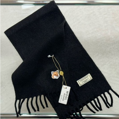 메종키*네 폭스헤드 울 머플러 (수입고급)