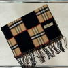BURBER*Y 체크블럭 머플러 (수입고급)