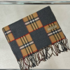 BURBER*Y 체크블럭 머플러 (수입고급)