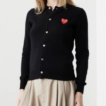 꼼데가*송 라운드 가디건 (여성)