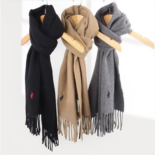 폴로 랄프*렌 버진울 캐시미어 머플러