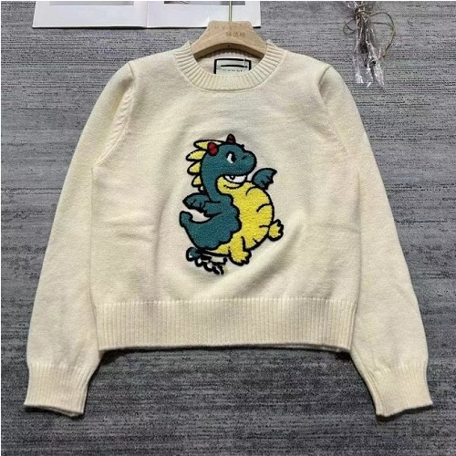 GUC*I 풀오버 드래곤 라운드 니트