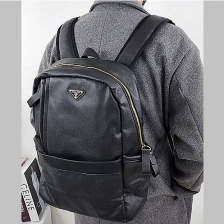 PRADA 골드 러스크 백팩