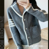 THOM BROW*E 카라라인 니트 가디건 (6611)