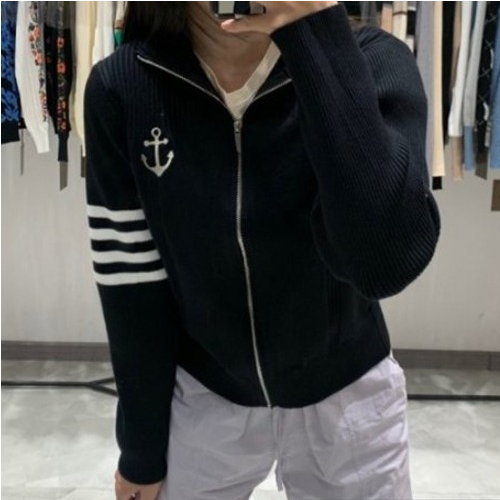 THOM BROW*E 앵커 집업 니트 (7065)