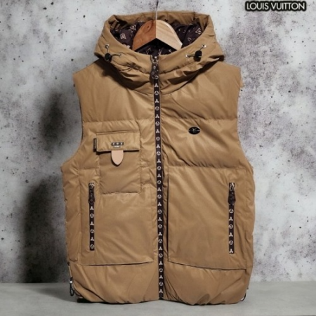 LOUIS VUITT*N 구스 패딩 베스트