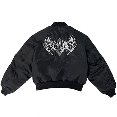 그레일즈 GRAILZ 메탈릭 로고 봄버자켓