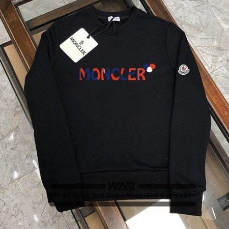 MONCL*R 퍼포먼스 레터링 밍크양기모 티셔츠