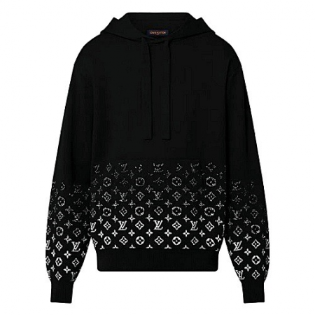 LOUIS VUITTON 모노그램 그래디언트 후드 니트
