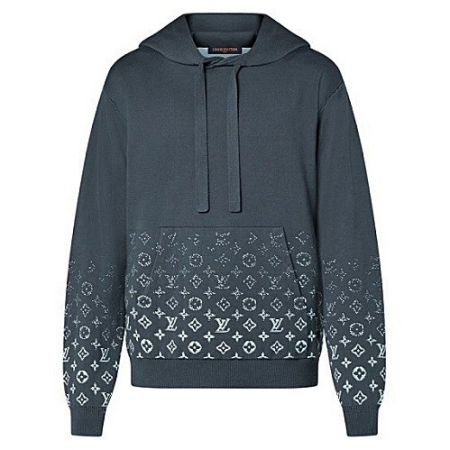 LOUIS VUITTON 모노그램 그래디언트 후드 니트