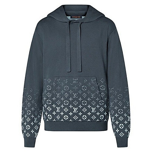 LOUIS VUITTON 모노그램 그래디언트 후드 니트