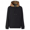 버*리 BURBERRY 체크후드 코튼 블렌드 후드