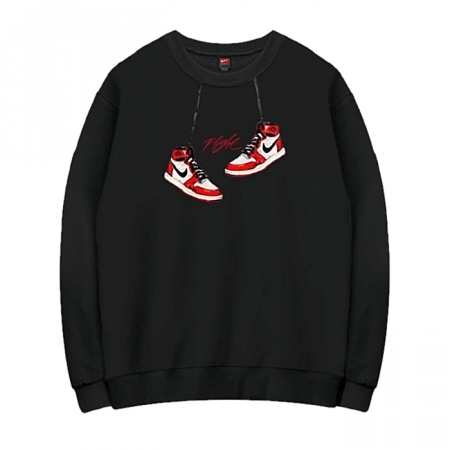 NIKE 플라이트 슈즈 기모 맨투맨 274