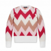 지*어 모헤어 지그재그 니티드 스웨터 (WOMEN)