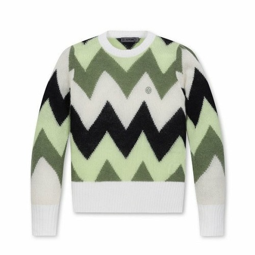 지*어 모헤어 지그재그 니티드 스웨터 (WOMEN)
