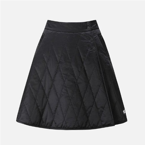 P*G 우먼 윈터 퀄팅 롱 스커트 (WOMEN)