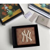 구찌 GG캔버스 NY 뉴욕양키스 자수 반지갑