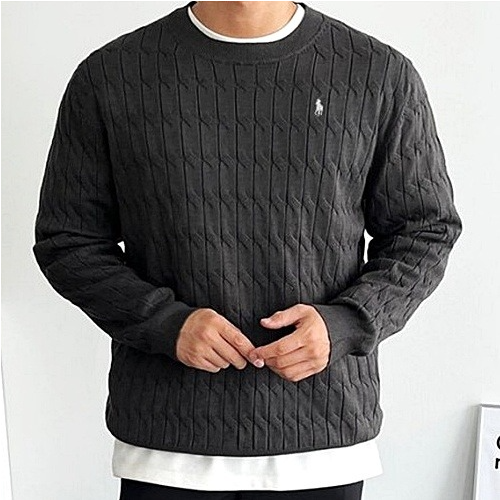 랄프로렌 polo ralphlauren 케이블 라운드니트