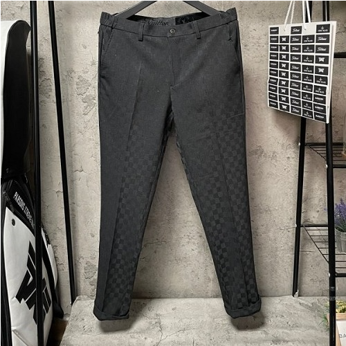 LOUIS VUITT*N 다미체크 면팬츠