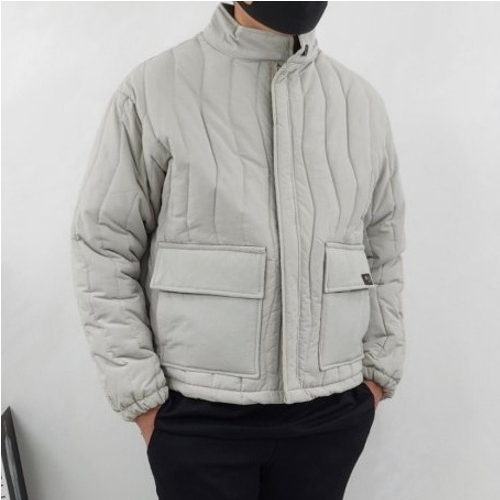 로로피*나 슬리븐 퀄팅 패딩 자켓