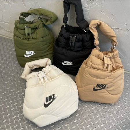 NIKE 누빔 복조리백