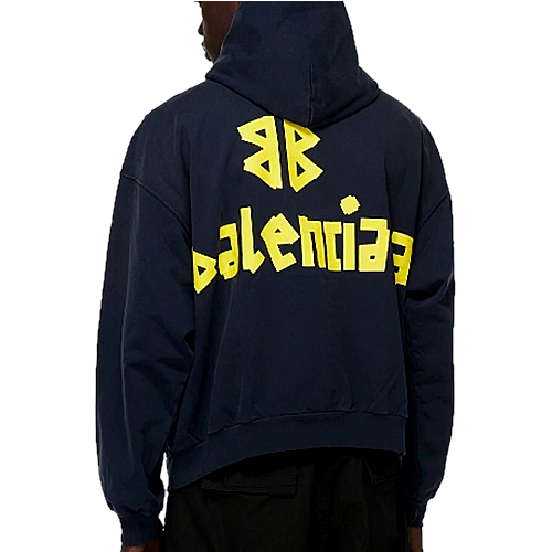 BALENCIAGA 테이프 타입 리피드 후디