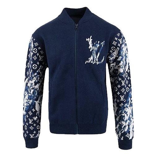 루이*통 LOUIS VUITTON 그래픽 모노 니트집업