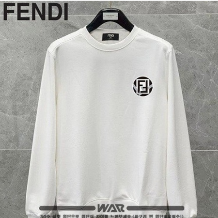 FEN*I 원형 FF 로고 밍크양기모 티셔츠