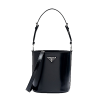 프*다 브러시드 미니 버킷 숄더백 블랙 1BE059 (웬디,정은지 착용)