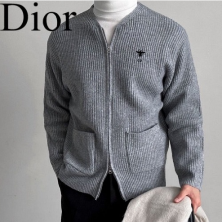 DI*R 투웨이 하찌 포켓 니트집업