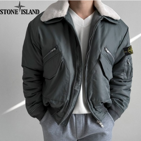 스톤 아일*드 양털 항공점퍼