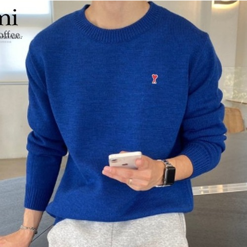 A*I 올데이 베이직 라운드 니트