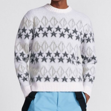 DI*R  24SS 다이아몬드 패턴 스웨터