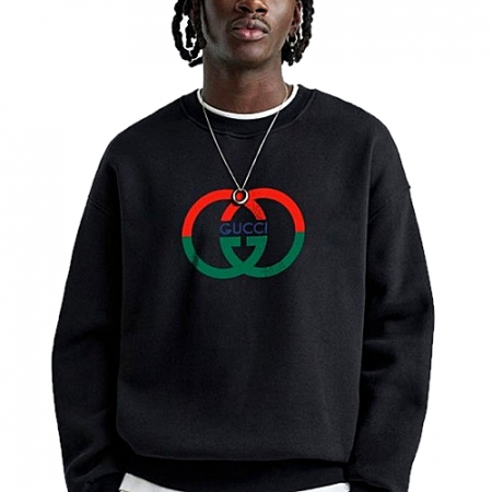 구* GUCCI 하프 로고 맨투맨