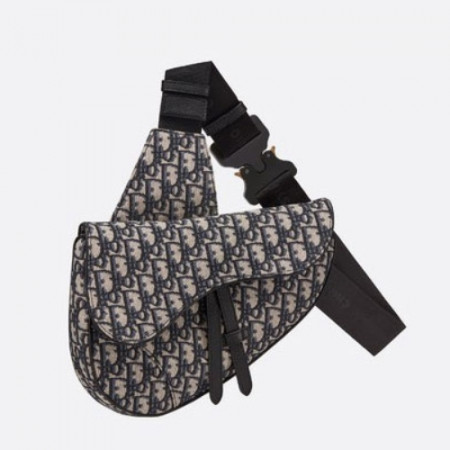 디올 옴므 오블리크 새들 크로스백