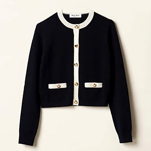 미우 MIUMIU 니트 가디건