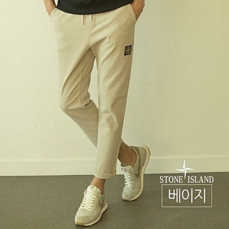 스톤 아일*드  면밴딩 팬츠 ( 기모 )