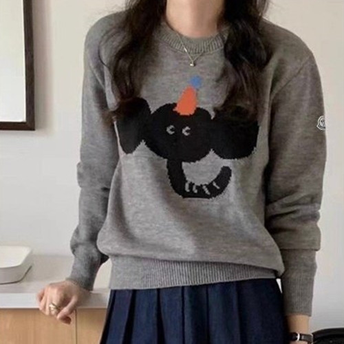 몽클*어  엘리펀트 니트(D106)