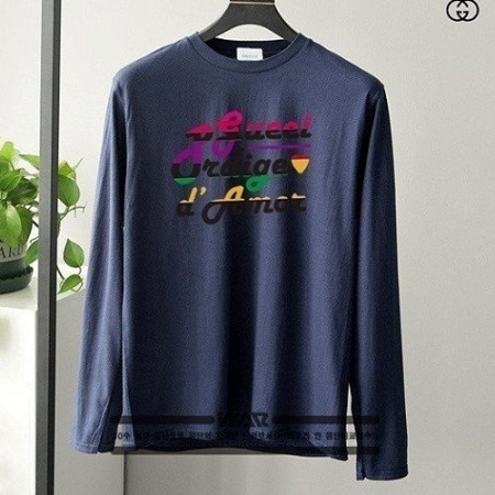 GUC*I  비비도 레티링 긴팔티셔츠