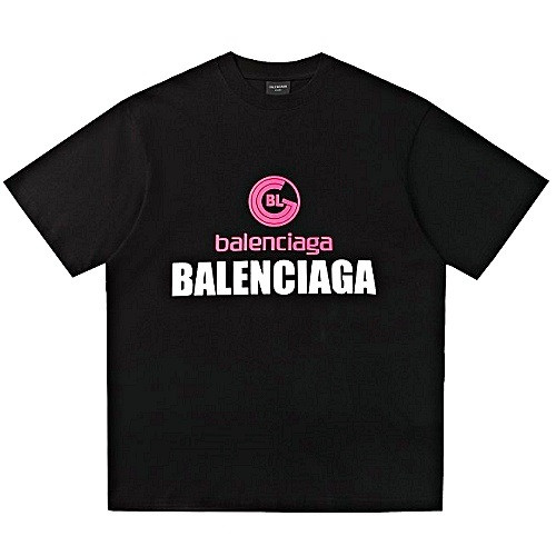 발렌시*가 BALENCIAGA 비엘지 로고 티셔츠